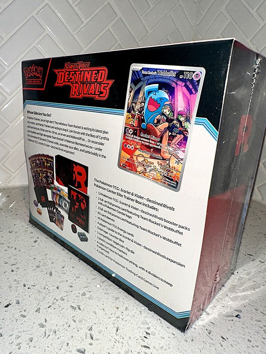 Pokemon Center Exclusive Destined Rivals - ETB Elite Trainer Box -