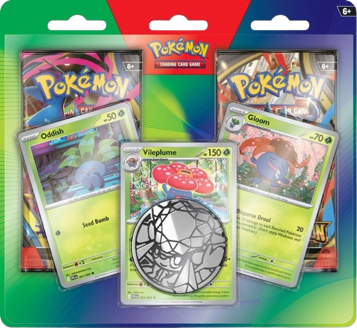 Pokemon TCG: Enhanced 2-Pack Blister [Oddish, Gloom, & Vileplume]