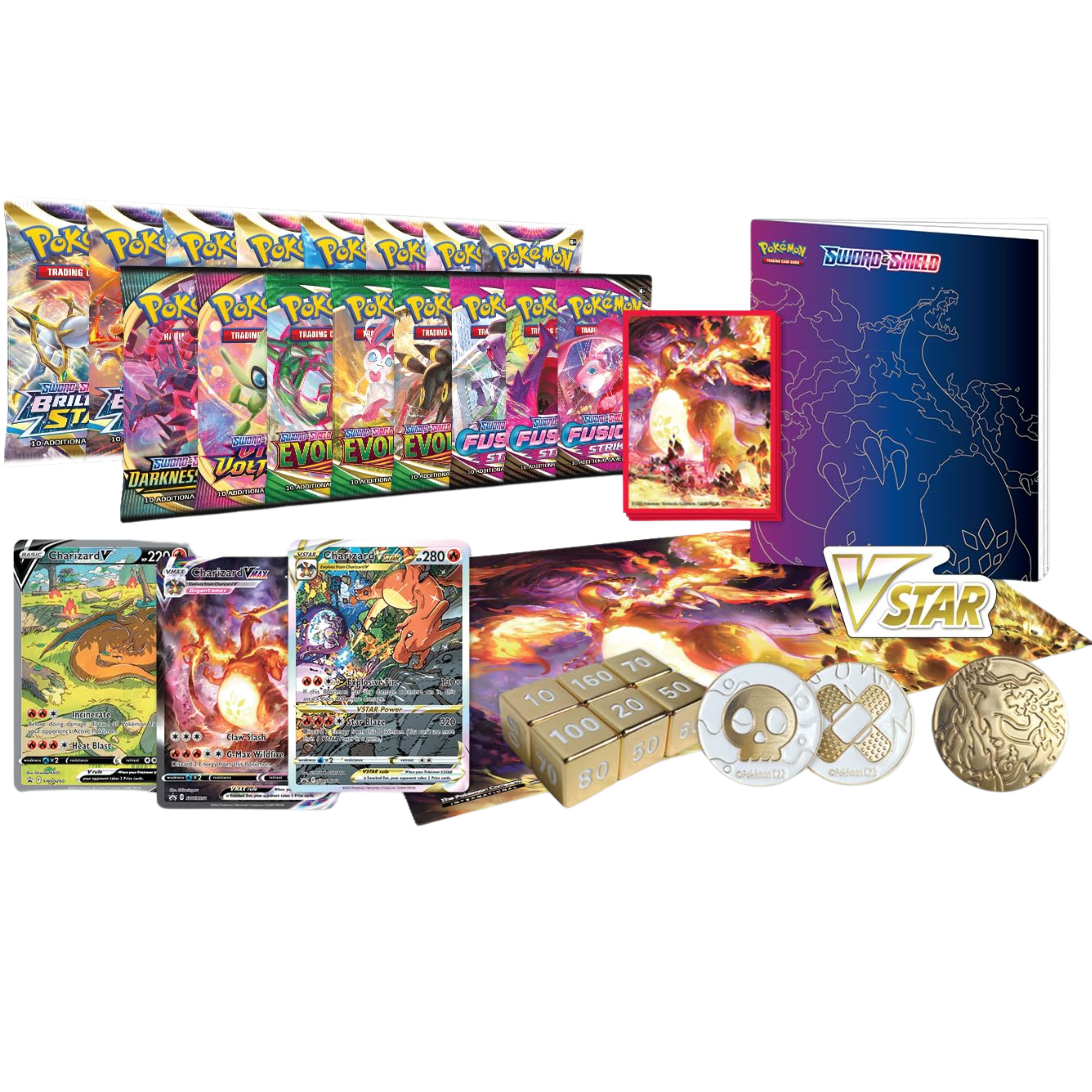 Pokemon TCG: Sword & Shield - Charizard Ultra Premium Collection