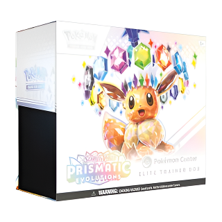 2025 Pokemon Prismatic Evolutions Pokemon Center Elite Trainer Box (Exclusive) SV