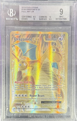 Dragonite EX #106 - Full Art UR - Pokemon 2016 Evolutions - Beckett 9