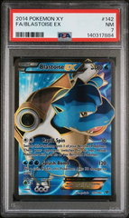 Blastoise EX - 142/146 - XY Base Set  - 2014 Pokemon - PSA 7