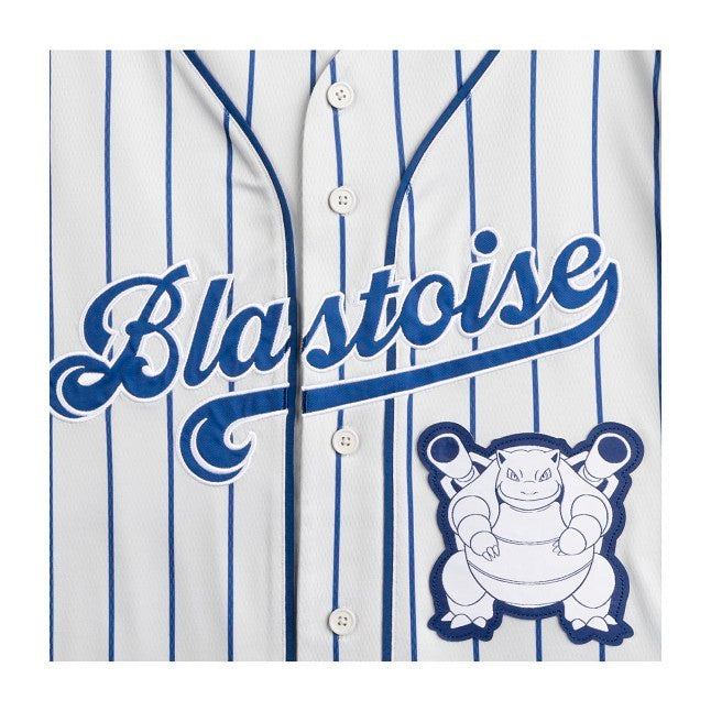 Blastoise Blue Baseball Jersey - Adult