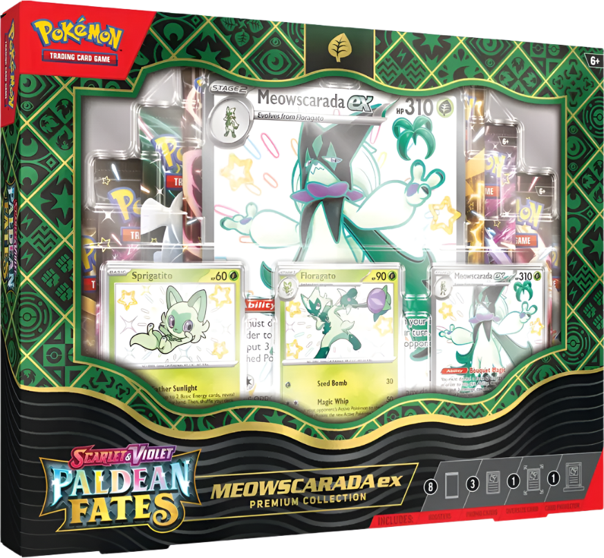 Pokemon TCG: Scarlet & Violet - Paldean Fates Ex Premium Collection