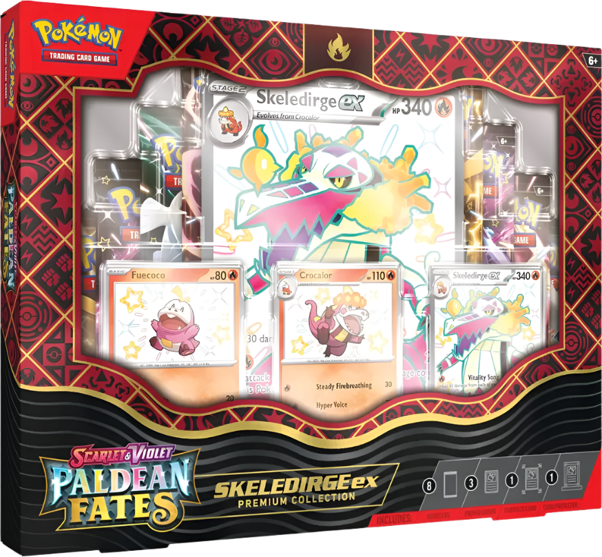 Pokemon TCG: Scarlet & Violet - Paldean Fates Ex Premium Collection