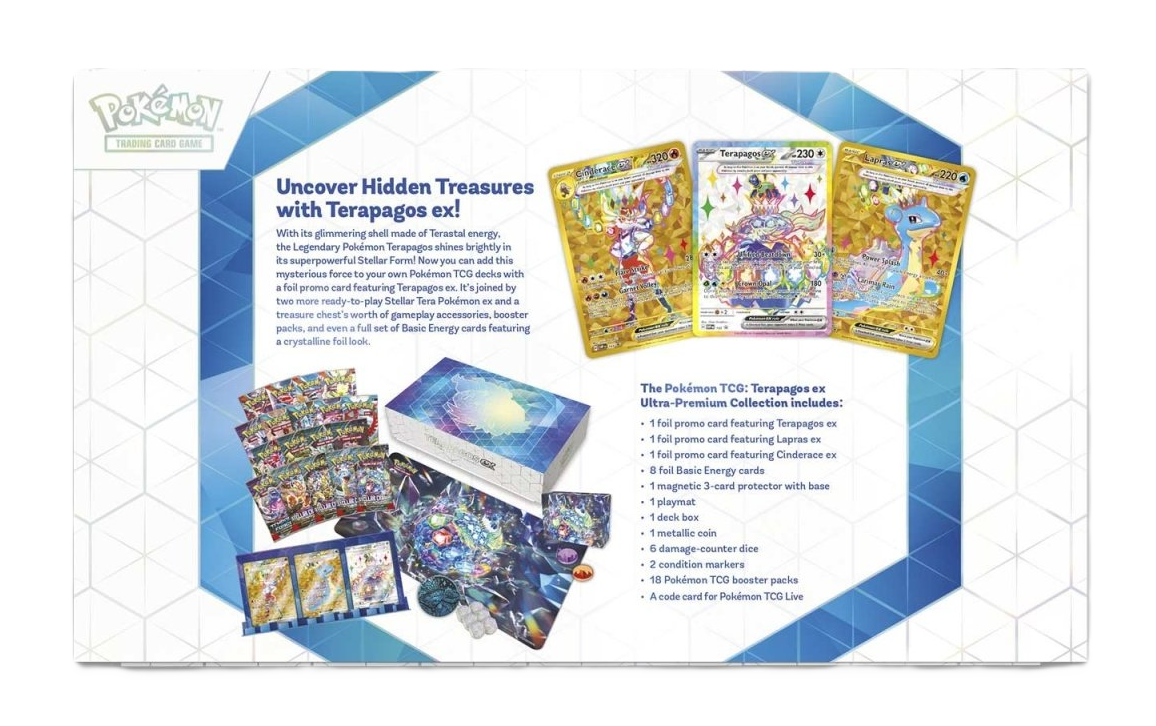 Terapagos ex Ultra-Premium Collection - Pokemon TCG