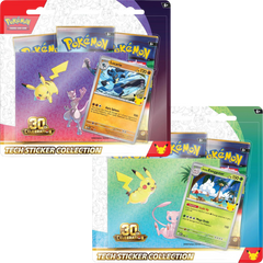 Pokemon 30th Celebration - Tech Sticker Collection