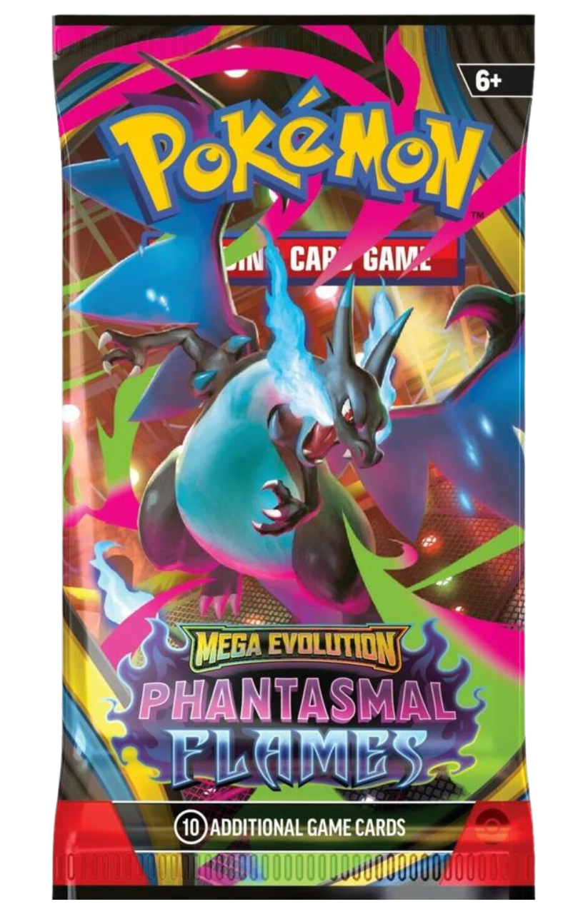 Pokemon Mega Evolution - Phantasmal Flames Booster Pack