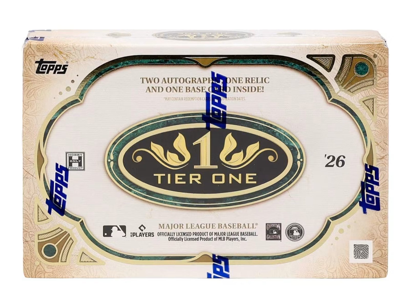 2026 Topps Tier One Baseball MLB Factory Sealed Hobby Box image 0