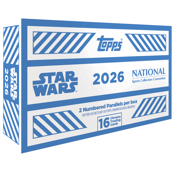 2026 Topps STAR WARS NSCC Collection Box National image 0