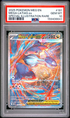 Mega Latias ex 181/132 - Mega Evolution - 2025 Pokemon - PSA 10