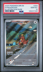 Kangaskhan - Illustration Rare - 204/182 - Destined Rivals - 2025 Pokemon - PSA 10