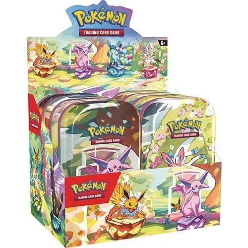Prismatic Evolutions Mini Tin