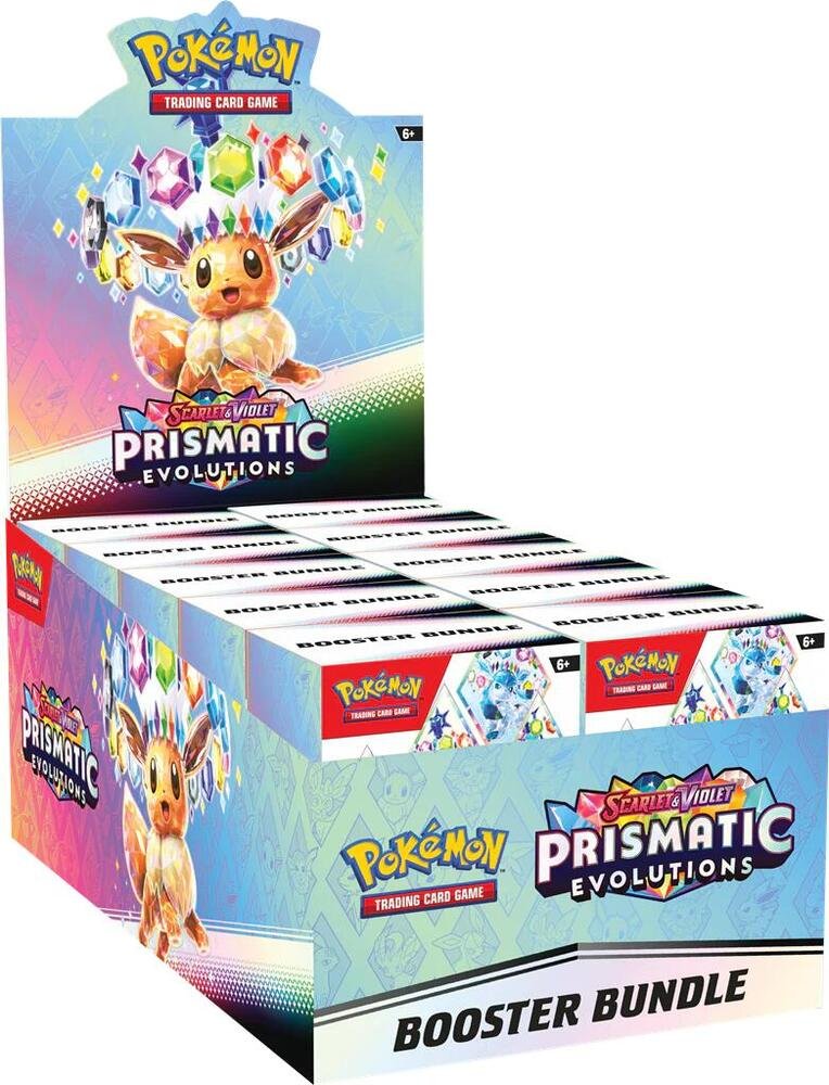 Prismatic Evolutions Booster Bundle Display – SV