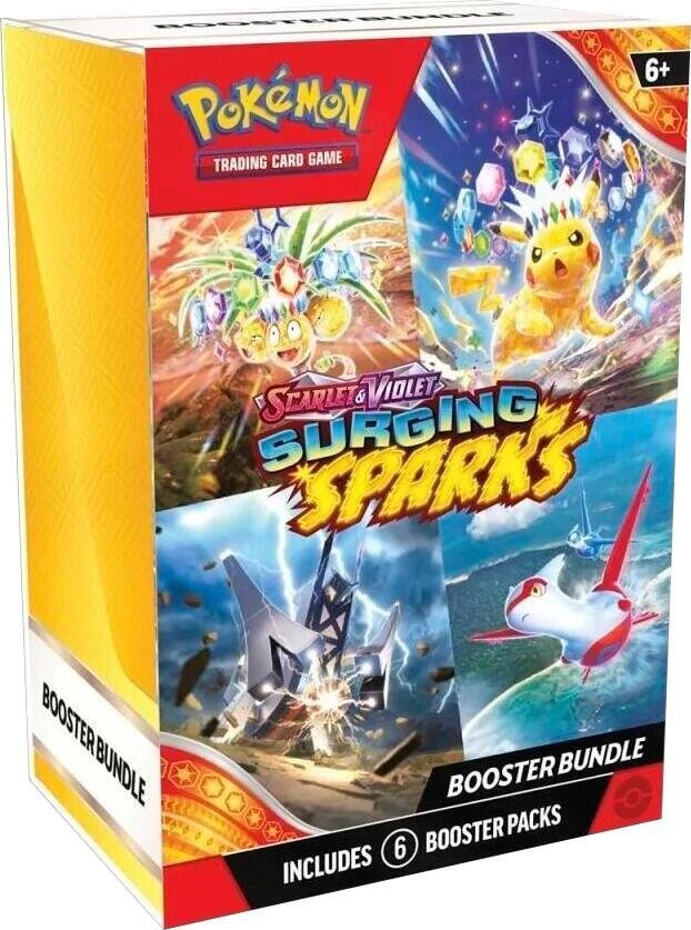 Surging Sparks Booster Bundle – SV08: Surging Sparks (SSP)