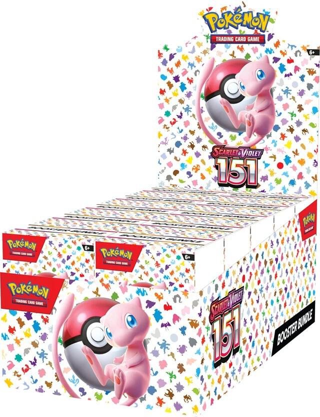151 Booster Bundle Display – SV: Scarlet & Violet 151 (MEW)